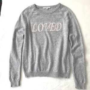 100% Cashmere Intarsia Sweater